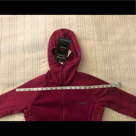 ADIDAS TERREX STOCKHORN HOODED FLEECE JACKET - Picture 5 of 9